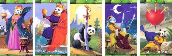 Таро Панда. Panda Tarot (AV235, Lo Scarabeo)