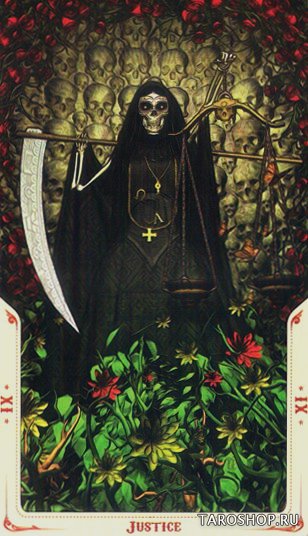 Таро Святой смерти. Santa Muerte Tarot (EX234, Lo Scarabeo)