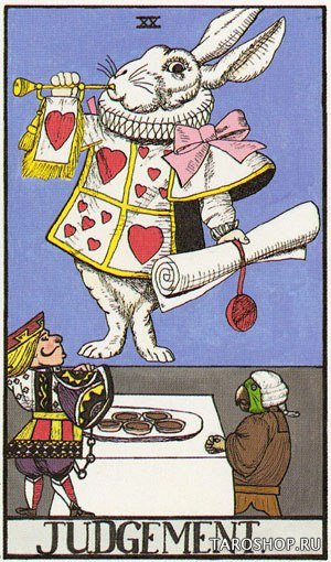 The Wonderland Tarot In A Tin. Таро Страны Чудес в металлической коробочке