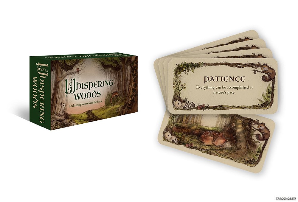 Whispering Woods Inspiration Cards. Карты Вдохновения Шепот Деревьев