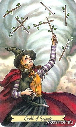 Everyday Witch Tarot. Повседневное Таро Ведьмы на английском языке