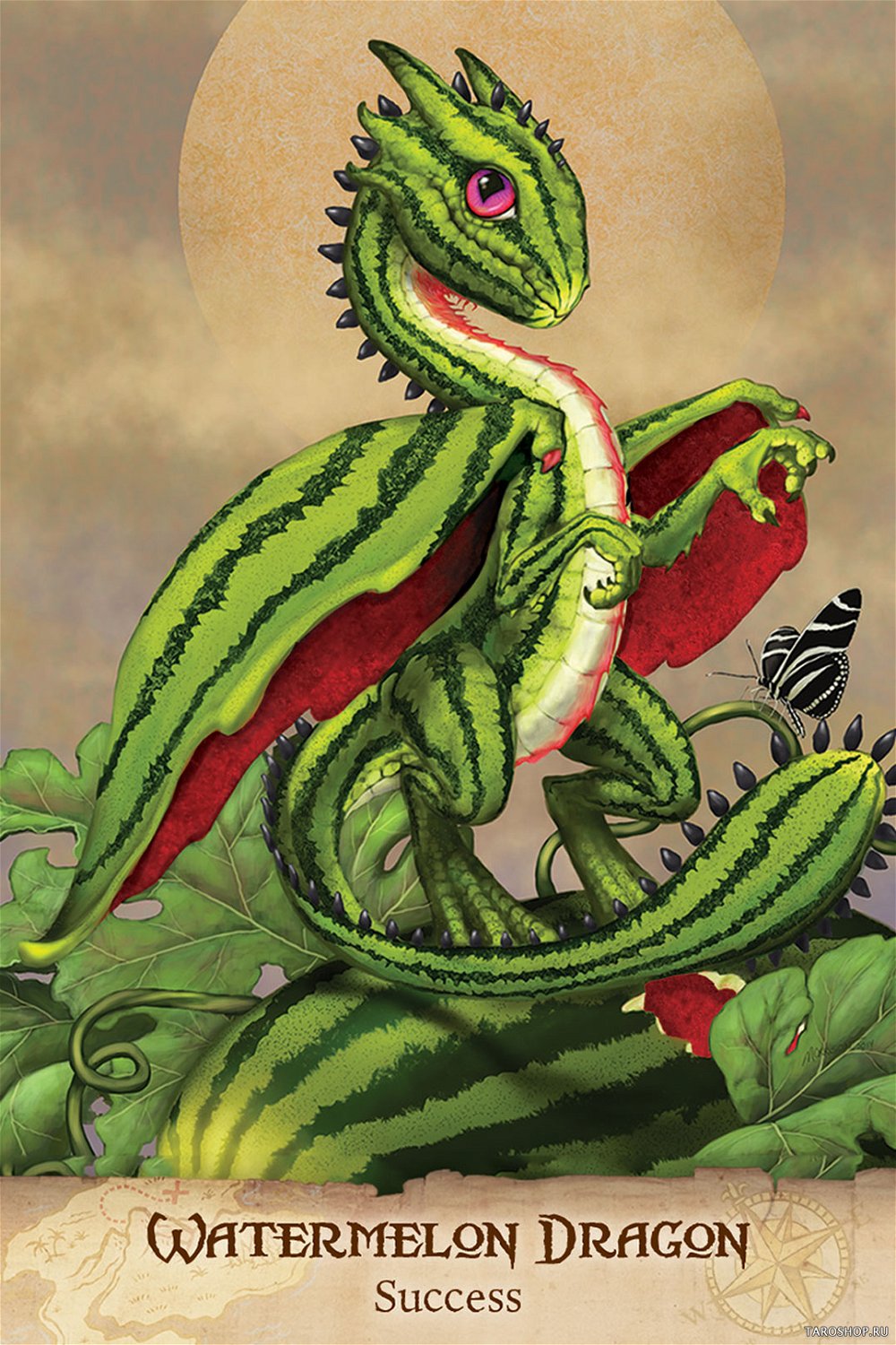 Полевое руководство по садовым драконам. Field Guide To Garden Dragons Cards