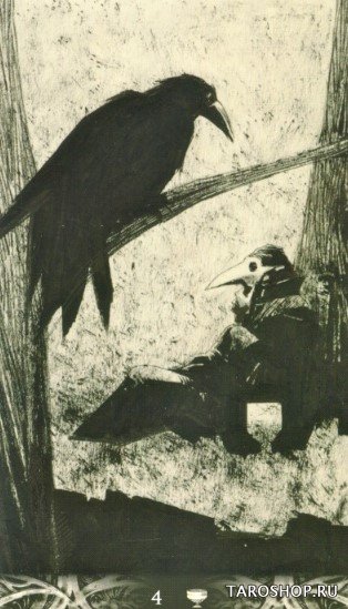 Таро Ворон Смерти. Murder of Crows Tarot (EX263), Премиум на английском