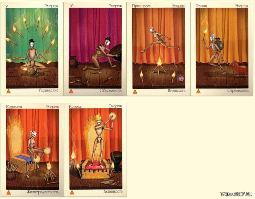 Таро Театр кукол. Подарочный набор (брошюра + 80 карт)