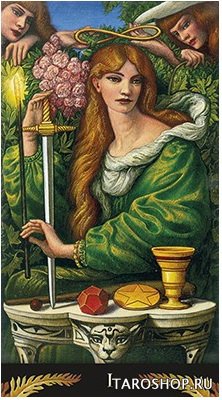 Уценка. Pre-Raphaelite Tarot. Таро Прерафаэлитов
