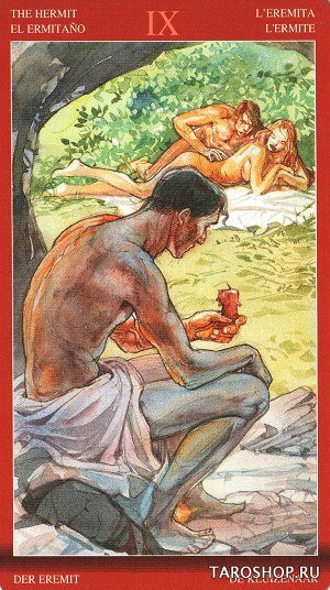 Таро Магия Наслаждений. Tarot of Sexual Magic на английском языке (EX169), Италия, стандарт мультиязычная