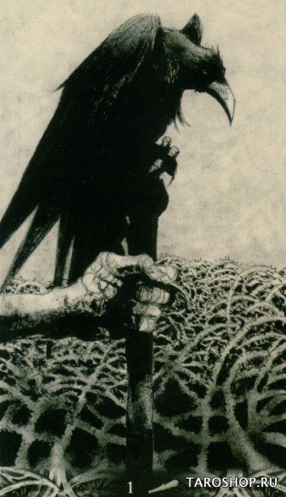 Таро Ворон Смерти на русском языке. Murder of Crows Tarot (AV263), Премиум на русском