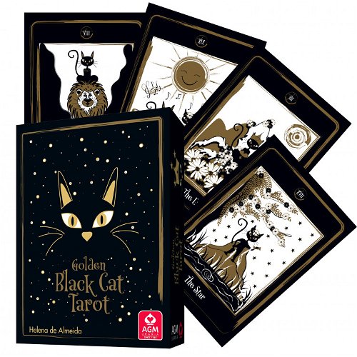 Golden Black Cat Tarot. Золотое Таро Черной Кошки