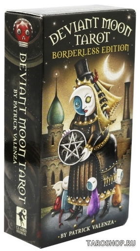 Deviant Moon Tarot Borderless Edition. Таро Безумной Луны. 