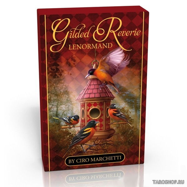 Gilded Reverie Lenormand. Золотые мечты Ленорман. 