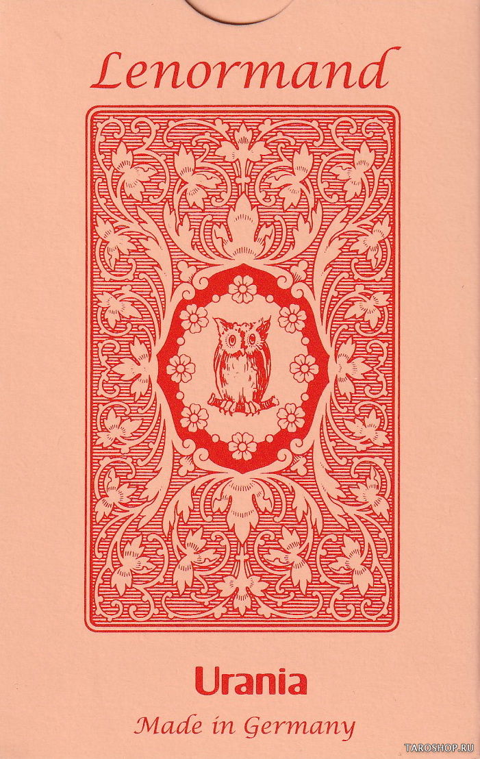Оракул Ленорман Красная Сова. Lenormand Red Owl. 