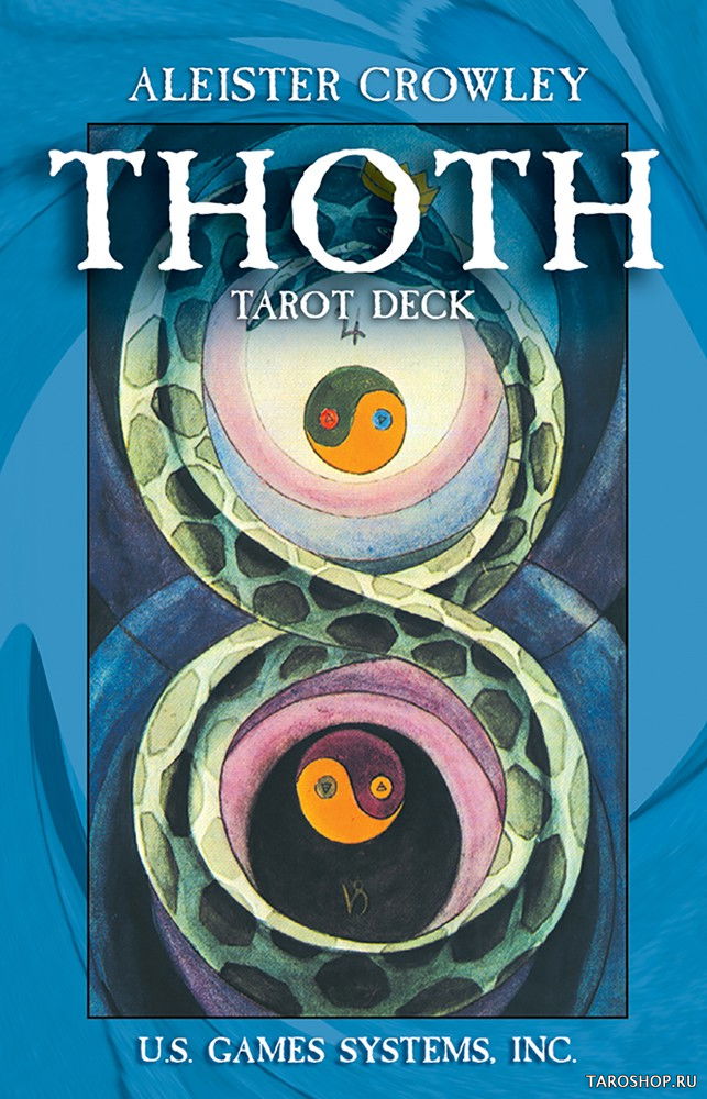 Pocket Swiss Aleister Crowley Thoth Tarot. Таро Тота Алистера Кроули (карманное). 