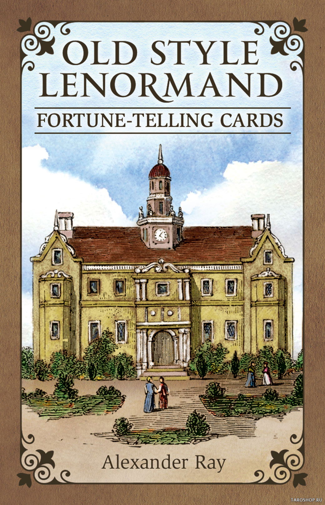 Old Style Lenormand Fortune-Telling Cards. Гадальные карты Старинный стиль Ленорман. 