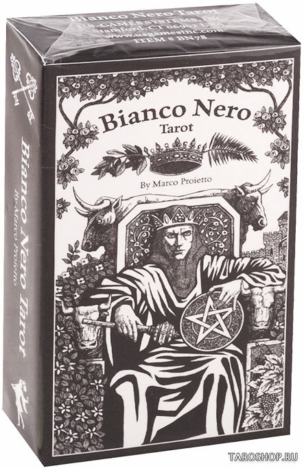 Bianco Nero Tarot. Чёрно-белое Таро. 