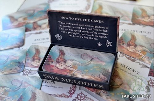 Sea Melodies Inspirational Cards. Карты вдохновения "Морские мелодии"