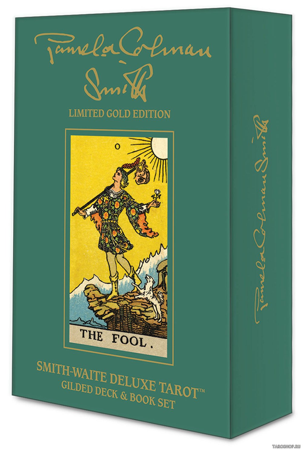 Smith-Waite Gold Edition. Smith-Waite Deluxe Tarot: Gilded Deck & Book Set