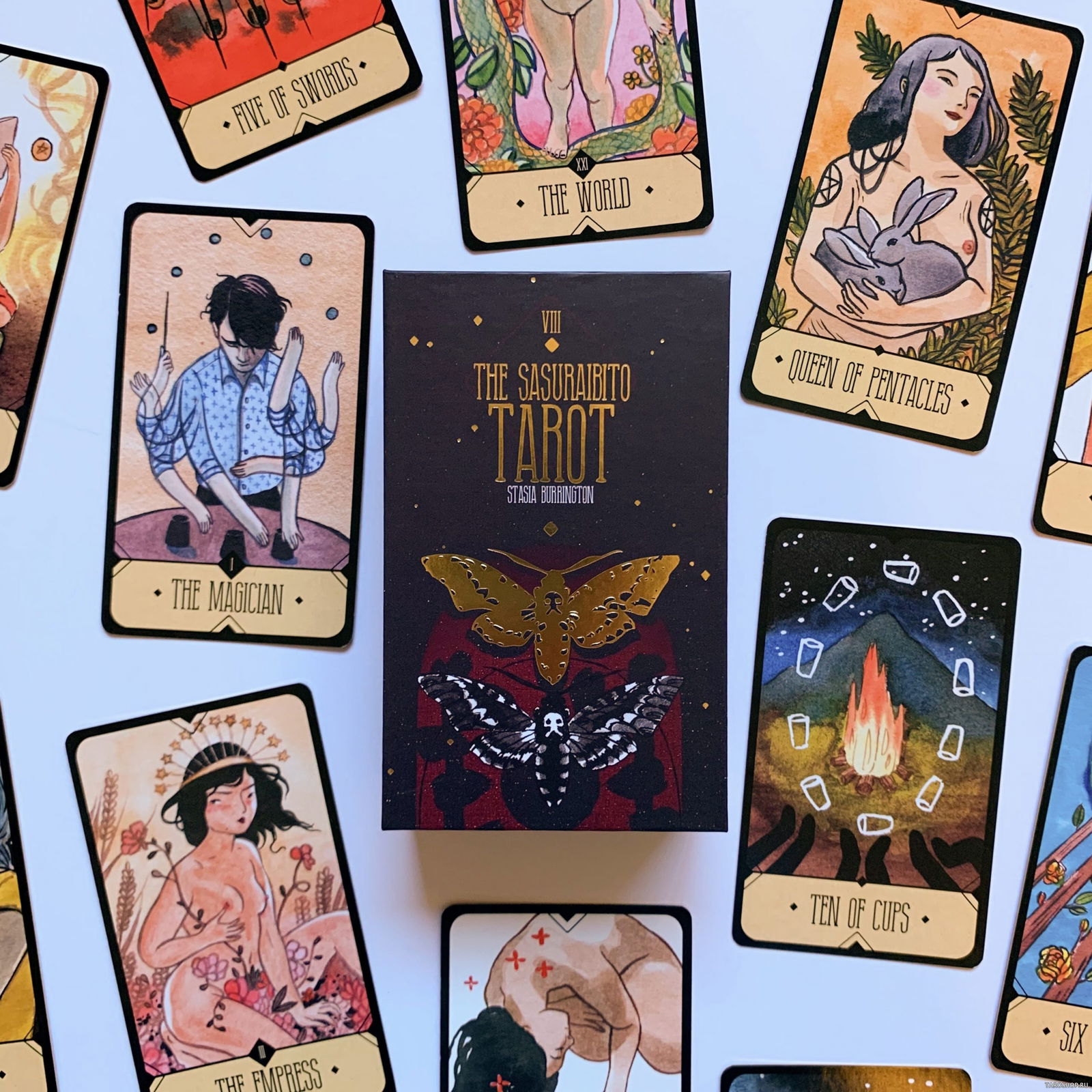 The Sasuraibito Tarot. Cасурайбито Таро. 