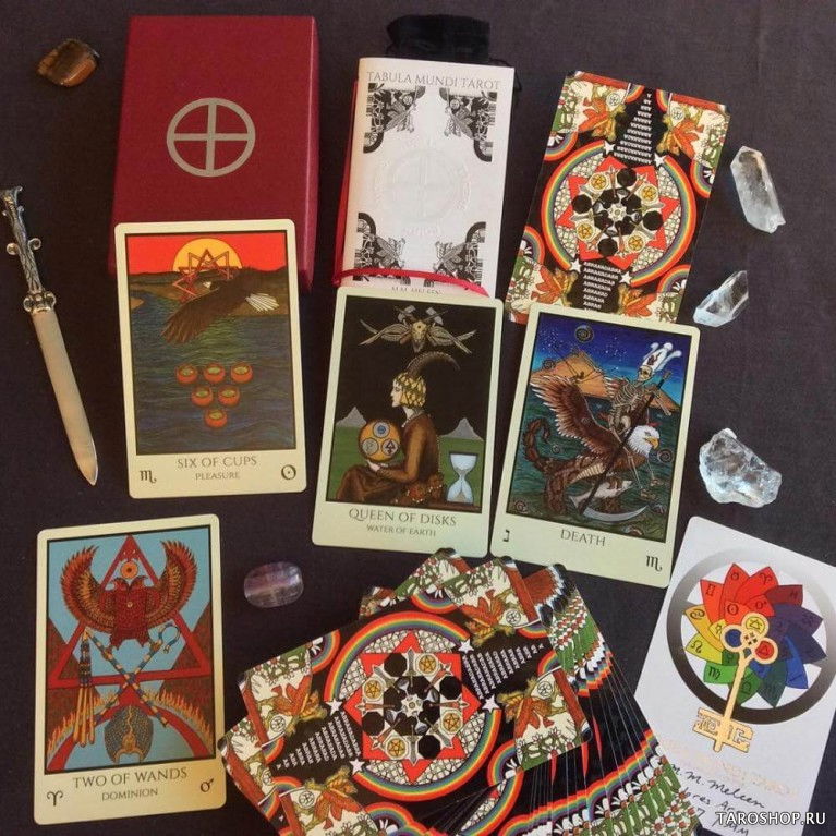 Табула Мунди Таро (средний формат). Tabula Mundi Tarot Manus Perfectus 79 Mid size. 