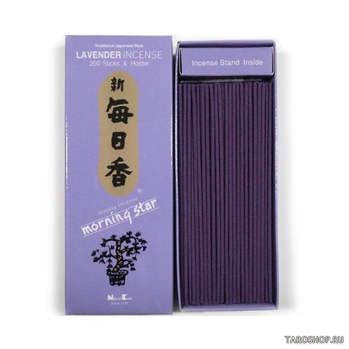 Японское благовоние MS Lavender ЛАВАНДА, 200 палочек по 12 см