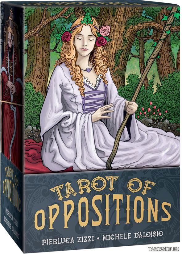 Таро Оппозиций на английском языке. Tarot of Oppositions (EX274, Lo Scarabeo). 