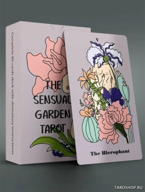 Таро Чувственный Сад. Sensual Garden Tarot 78+2 Extra Cards Deck