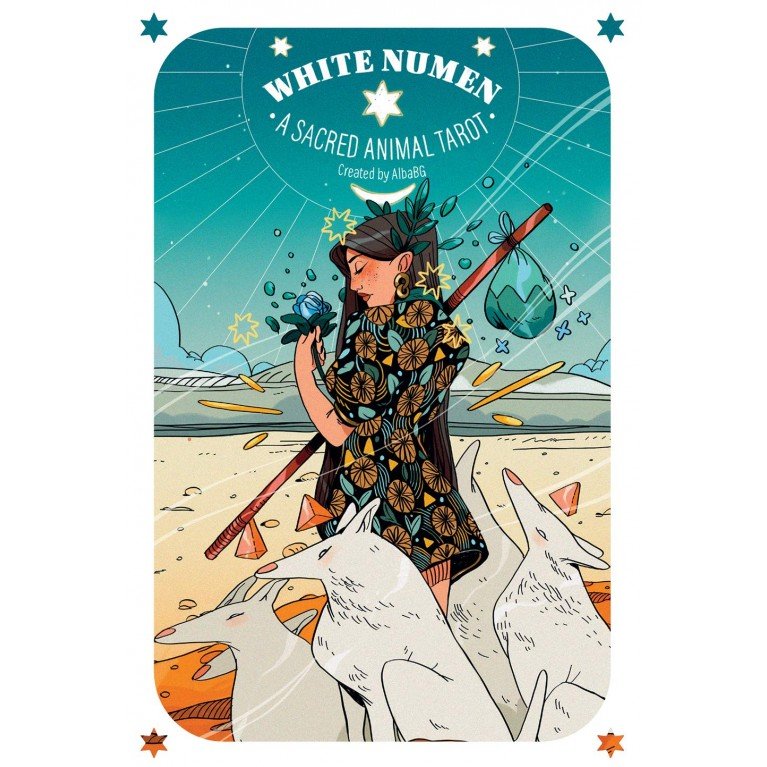 White Numen: A Sacred Animal Tarot. Таро Белого Божества на английском языке
