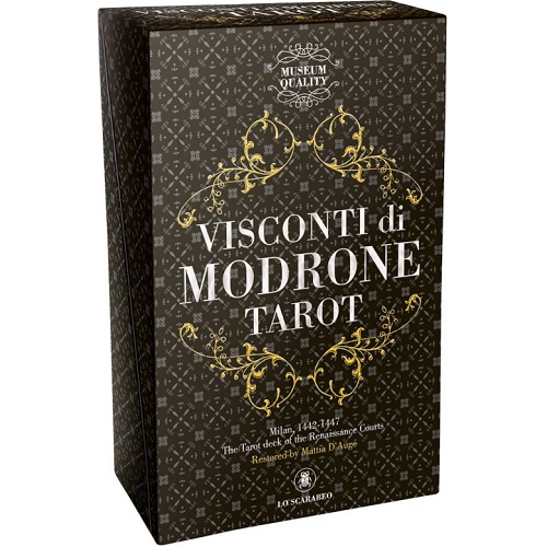 Набор Таро Висконти ди Модроне (музейное качество). Visconti di Modrone Kit
