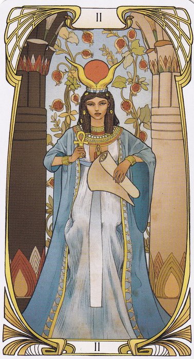 Египетское Таро Ар-Нуво. Egyptian Art Nouveau Tarot (AV293, Италия)