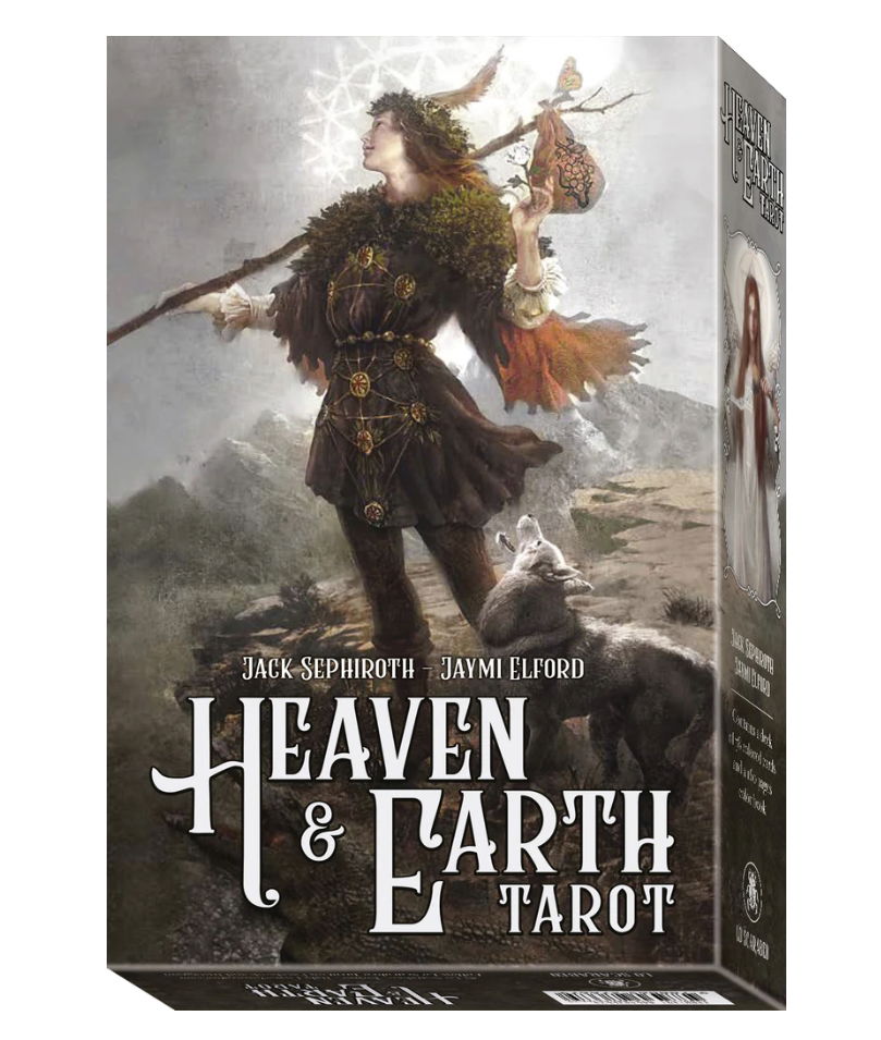 Набор (карты и книга) Таро Небо и Земля на английском языке. Heaven & Earth Tarot Kit (KIT41, Lo Scarabeo). 