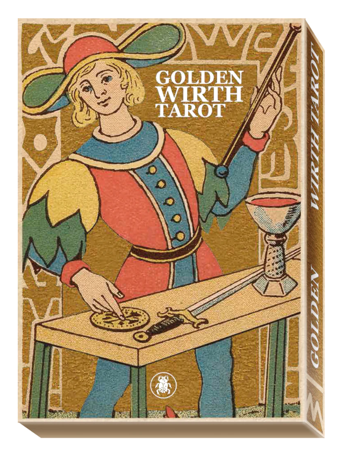 Золотое Таро Вирта. 22 Старших Аркана. Golden Wirth Tarot. Grandi Trionfi. 