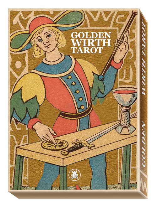 Золотое Таро Вирта. 22 Старших Аркана. Golden Wirth Tarot. Grandi Trionfi