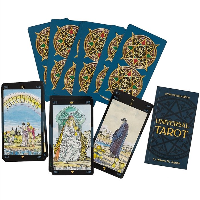Таро Универсальное для профессионалов. Universal Tarot Professional Edition, Большие (для коллекционеров)
