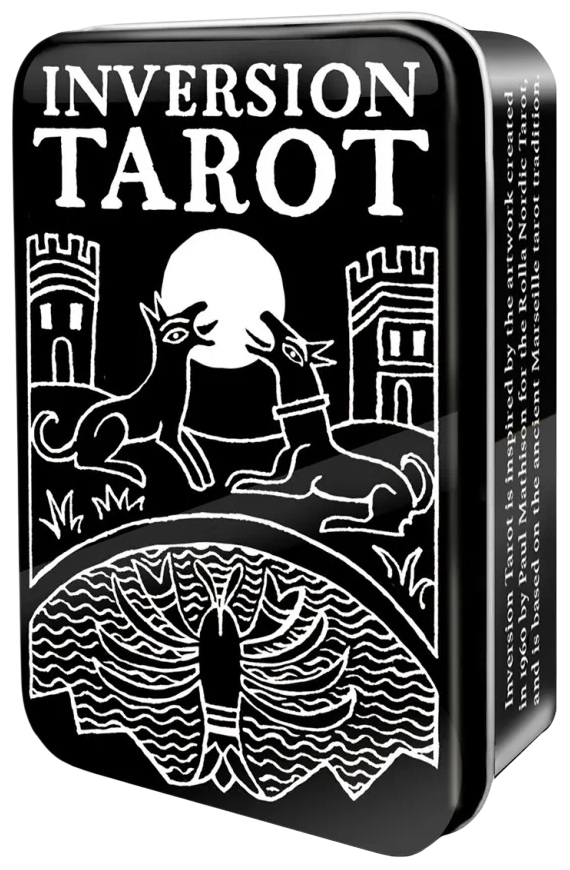 Инверсивное Таро в металлической коробочке. Inversion Tarot in Tin. 