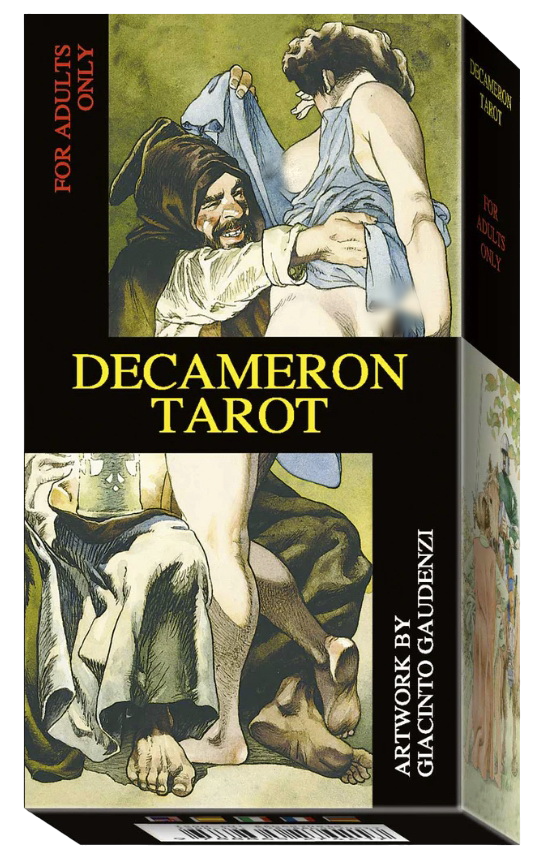 Таро Декамерон мультиязычное. Decameron Tarot (EX45, Lo Scarabaeo, Италия)