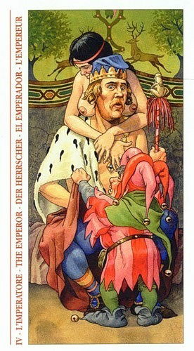 Таро Декамерон мультиязычное. Decameron Tarot (EX45, Lo Scarabaeo, Италия), Италия, мультиязычное