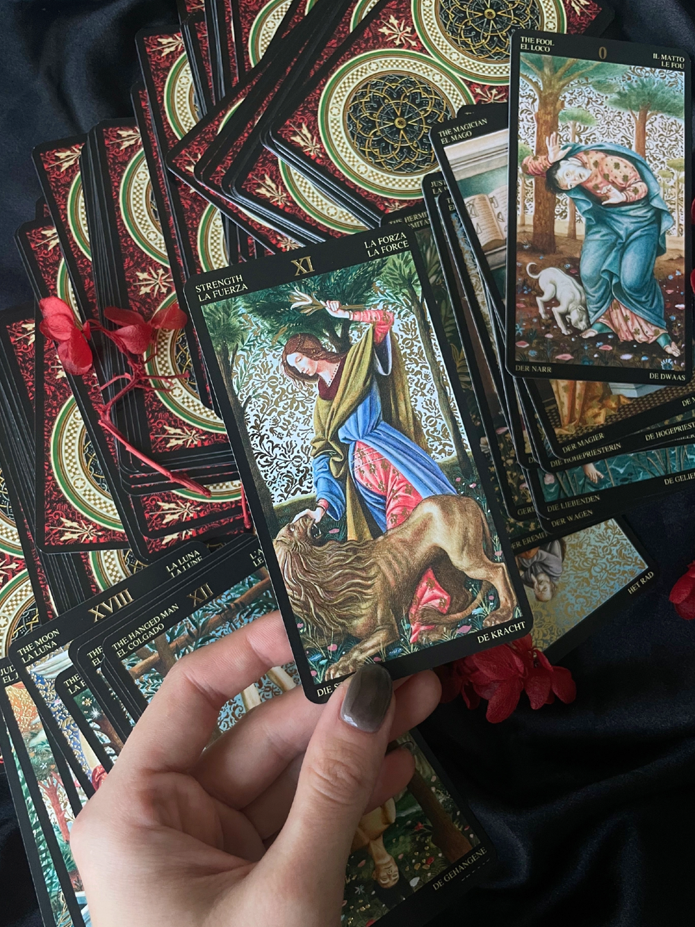 Золотое Таро Боттичелли. Golden Botticelli Tarot (EX143, Lo Scarabeo, Италия), EX