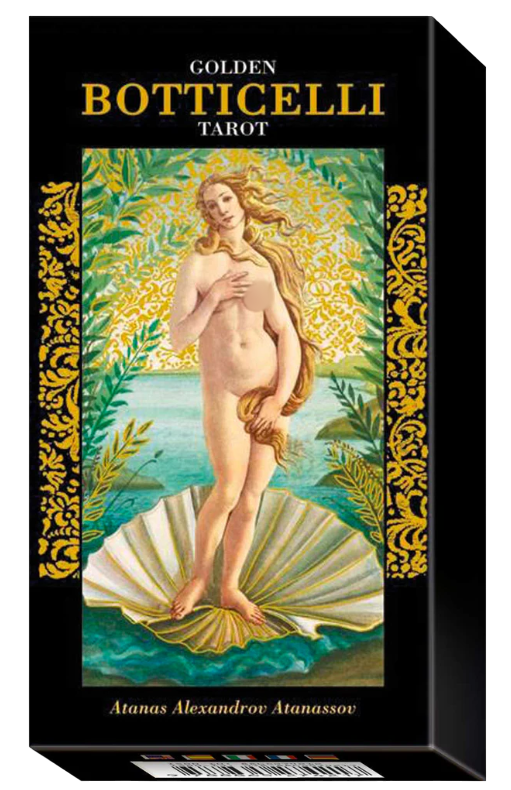 Золотое Таро Боттичелли. Golden Botticelli Tarot (EX143, Lo Scarabeo, Италия). 