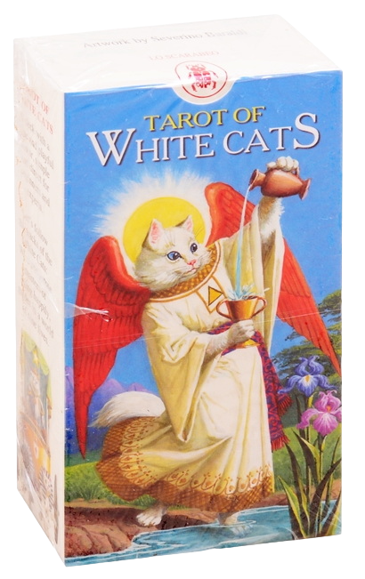 Таро Белых кошек. Tarot Of White Cats (Lo Scarabeo, Италия), Италия, мультиязычная, англ коробка