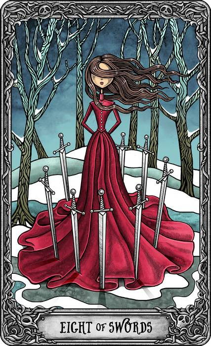Таро Темный Особняк. The Dark Mansion Tarot. Large. (БОЛЬШИЕ)