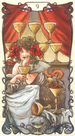 Таро Альфонса Мухи. Tarot Mucha (EX214, Lo Scarabeo, Италия), Премиум