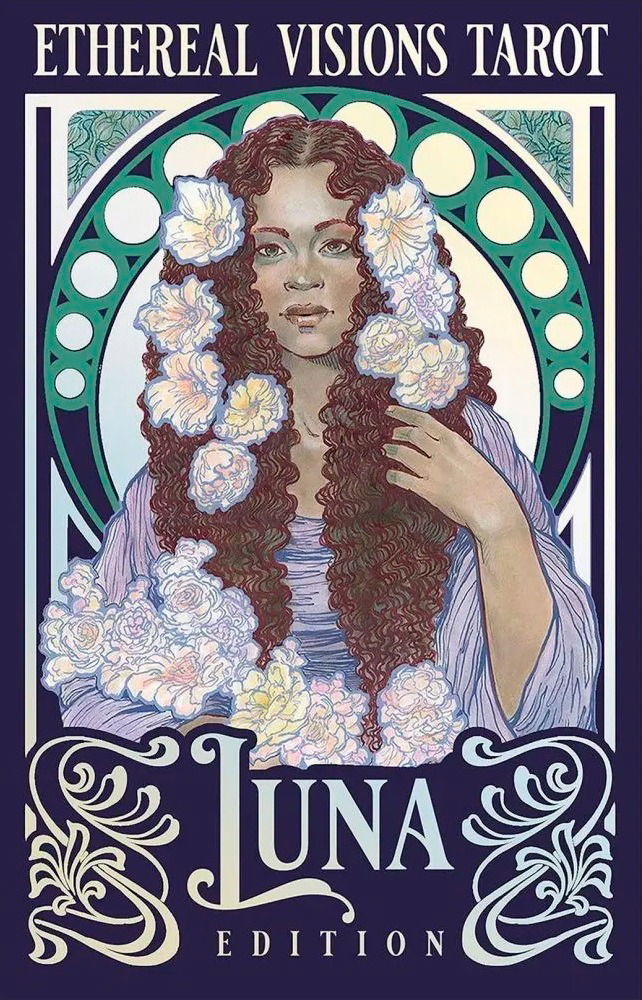 Ethereal Visions Tarot Luna Edition Deck. Таро Эфирных Видений (Лунное издание). 