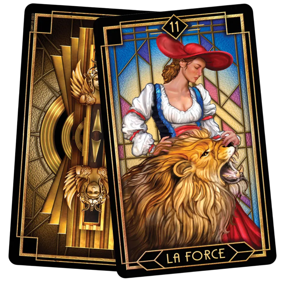 Tarot Decoratif Deck and Book Set. Набор. Таро Декоративное