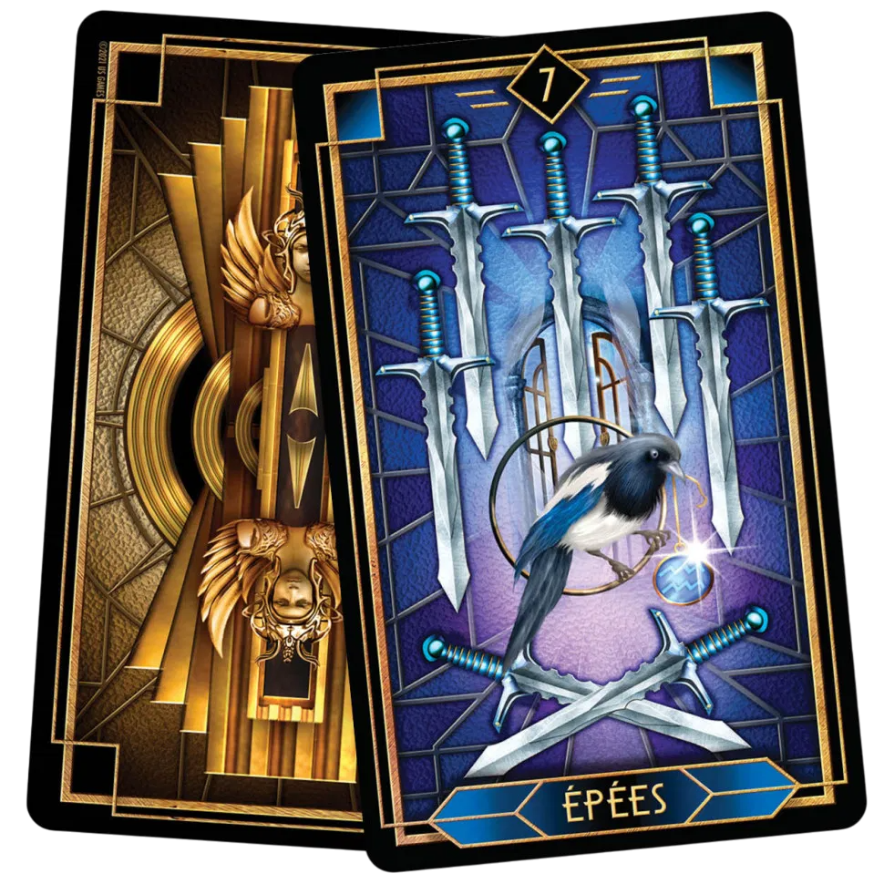 Tarot Decoratif Deck and Book Set. Набор. Таро Декоративное