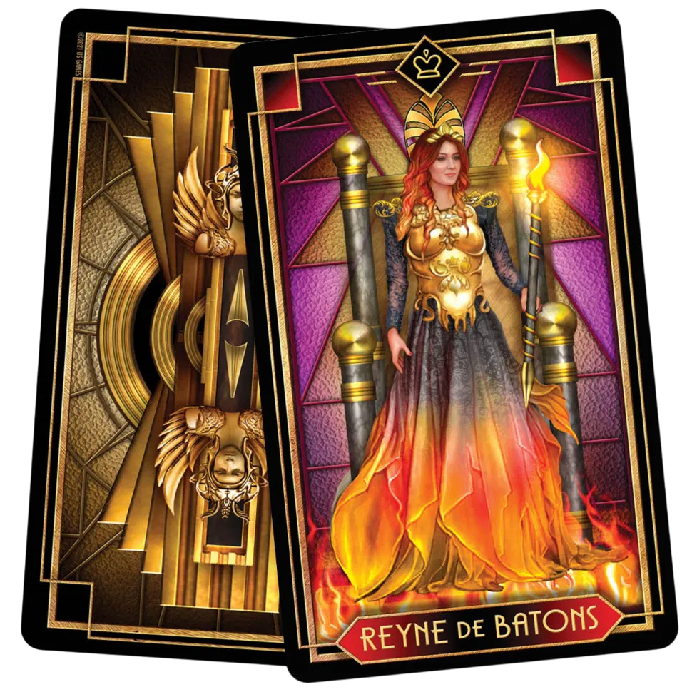 Tarot Decoratif Deck and Book Set. Набор. Таро Декоративное