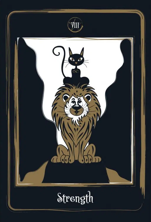 Golden Black Cat Tarot. Золотое Таро Черной Кошки