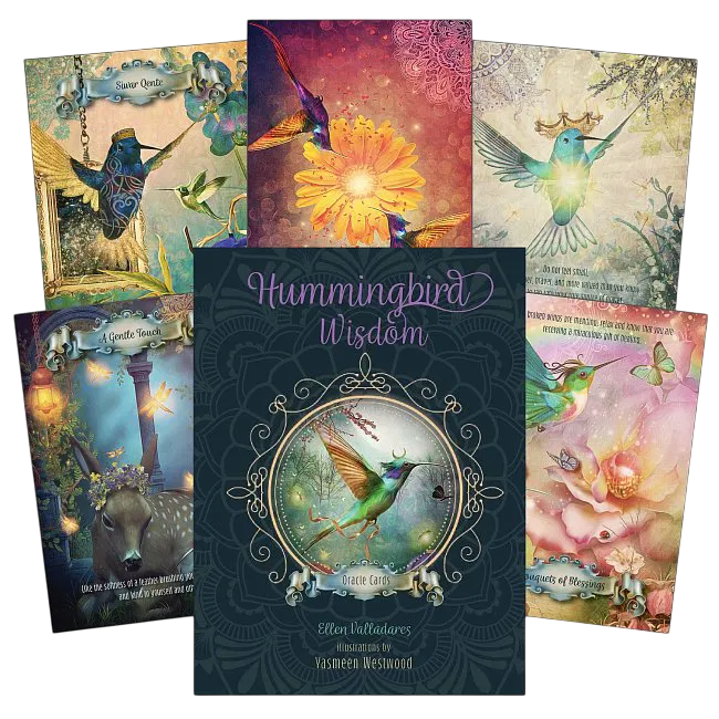 Hummingbird Wisdom Oracle Cards. Оракул мудрости колибри