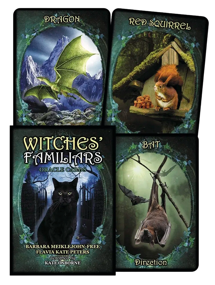 Witches Familiars Oracle Cards. Оракул Фамильяры Ведьм
