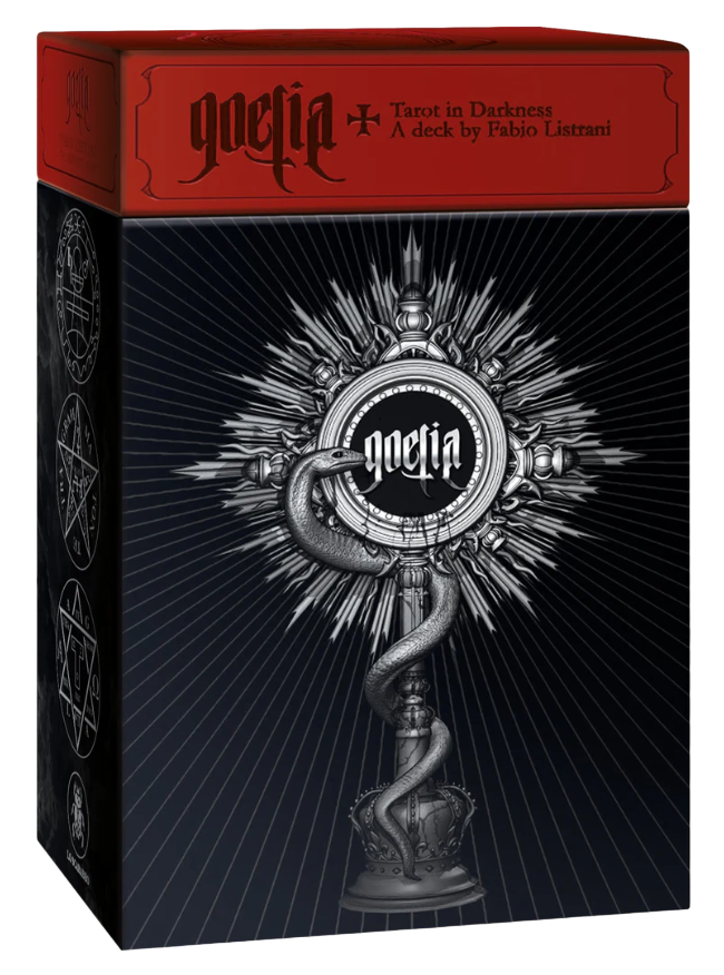 Goetia Tarot. Таро Гоетия. Темное Таро Фабио Листрани (EX271, на английском языке), Гоетия, премиум на английском