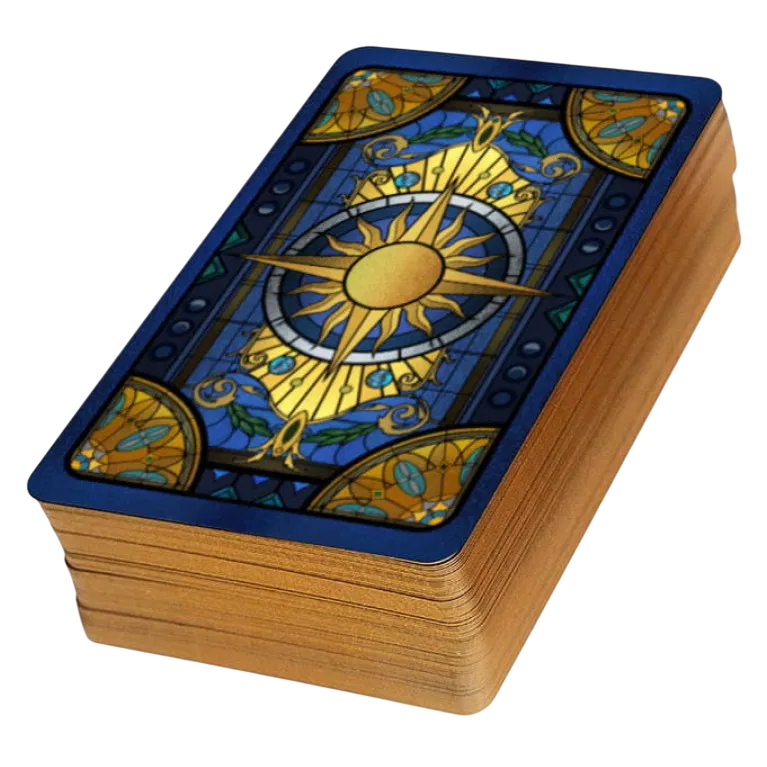 Таро Мир Видений (ГЛЯНЦЕВЫЕ, ЗОЛОТОЙ СРЕЗ). The World of Visions Tarot (shiny gold edges)