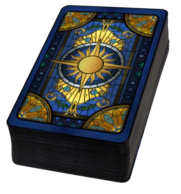 Таро Мир Видений (МАТОВЫЕ КАРТЫ, ЧЕРНЫЙ СРЕЗ). The World of Visions Tarot